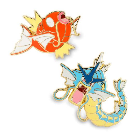 Magikarp and Gyrados Pokemon Pins (2-pack)