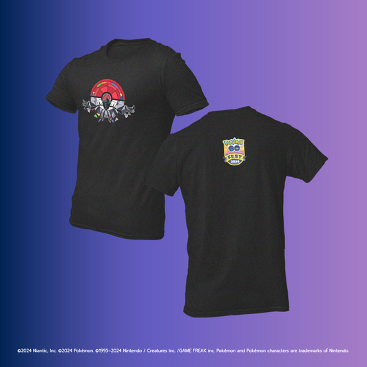 Exclusive Official Pokémon GO Fest 2024 Shirt