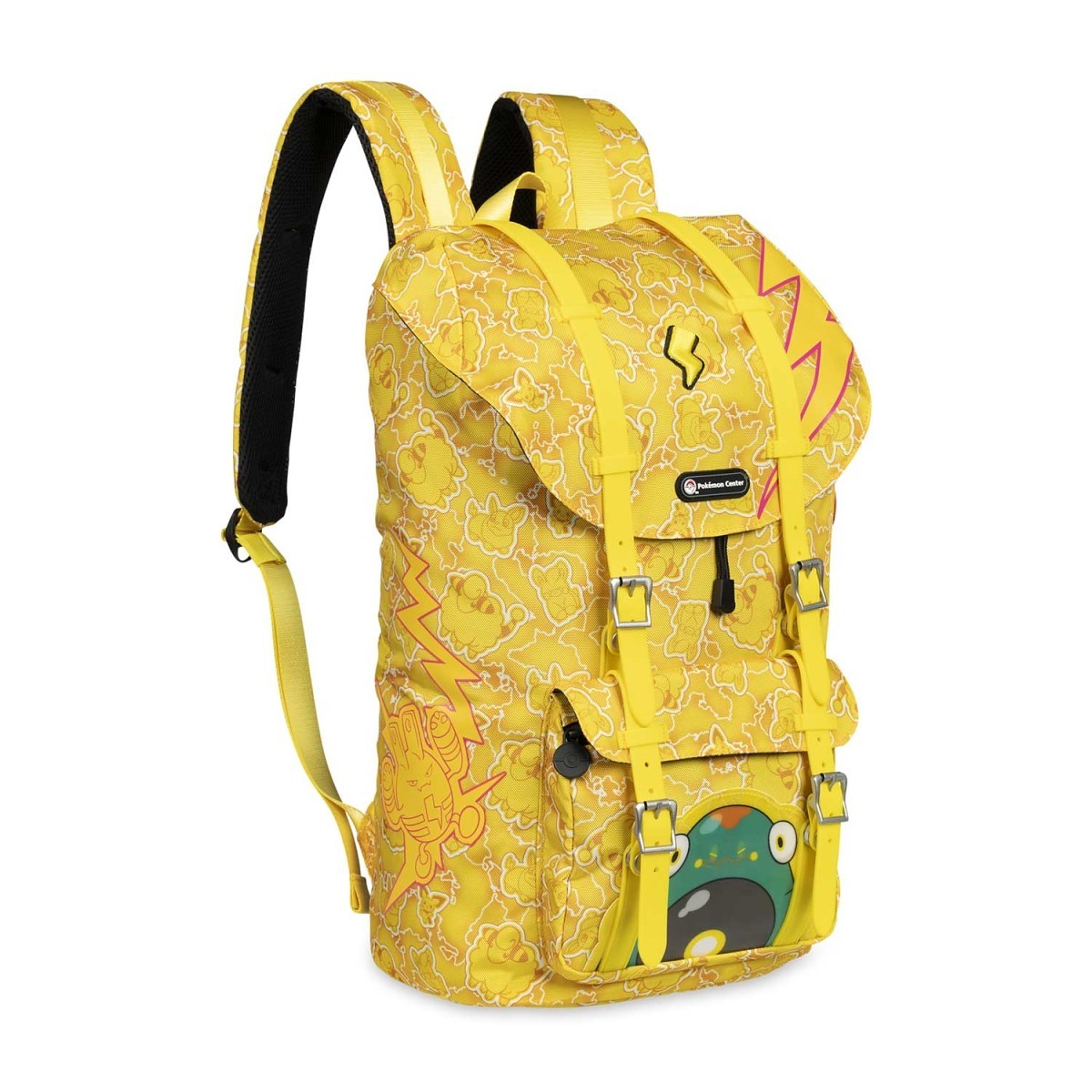Fold-Over Backpack - Electric Type