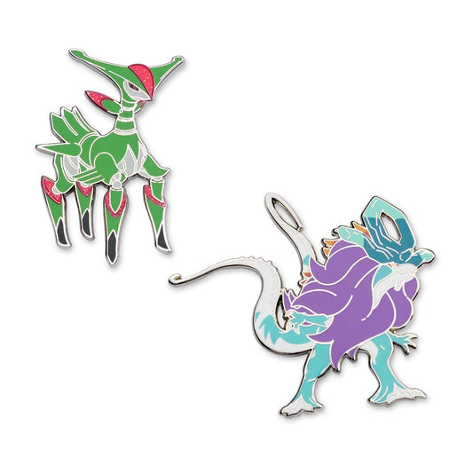 Pokémon Pins (Two-Pin Set) - Iron Leaves & Walking Wake