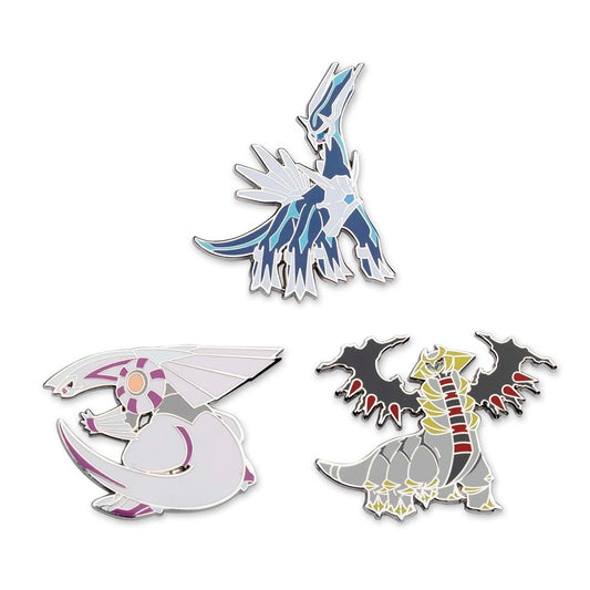 Pokémon Pins (3-Pack) - Dialga, Palkia & Giratina