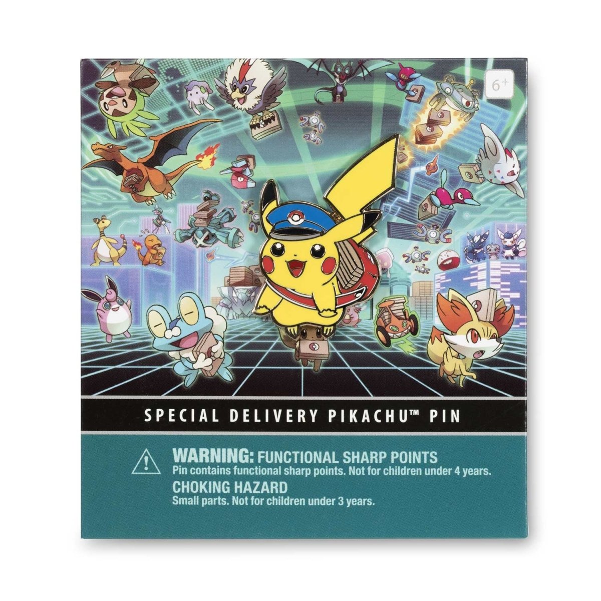 Enamel Pin - Special Delivery Pikachu