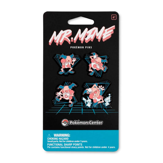 Mr. Mime Dance Time - Pokemon Pins (4 pack)