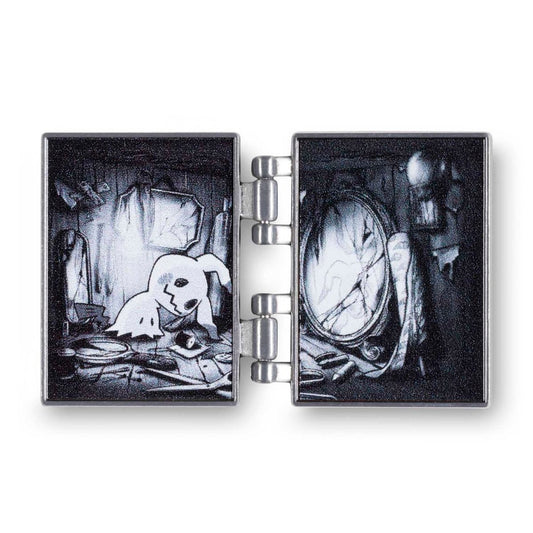 Enamel Pin: Pokémon Center × Vic Lee (Pokémon Scary Stories) - Mimikyu