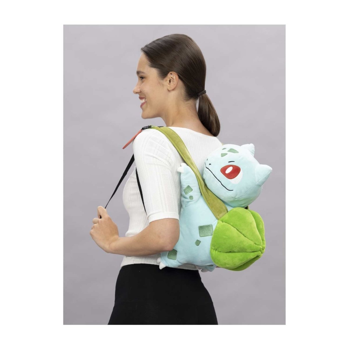 Plush Backpack - Bulbasaur