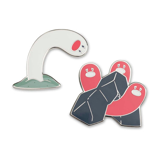 Pokémon Pins (Two-Pin Set) - Wiglett And Wugrio